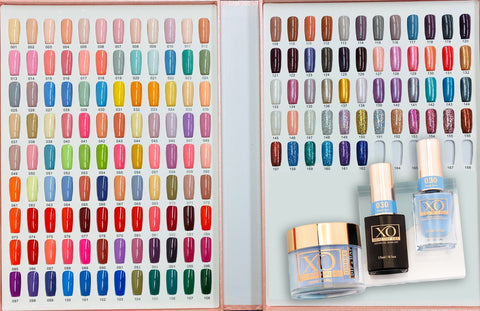 (COMBO) XO 4in1 Dip & Dap Powder - Gel - Lacquer (162 colors)-Combo-XO- Nail Supply American Gel Polish - Phuong Ni (COMBO) XO 4in1 Dip & Dap Powder - Gel - Lacquer (162 colors)-Combo-XO- Nail Supply American Gel Polish - Phuong Ni