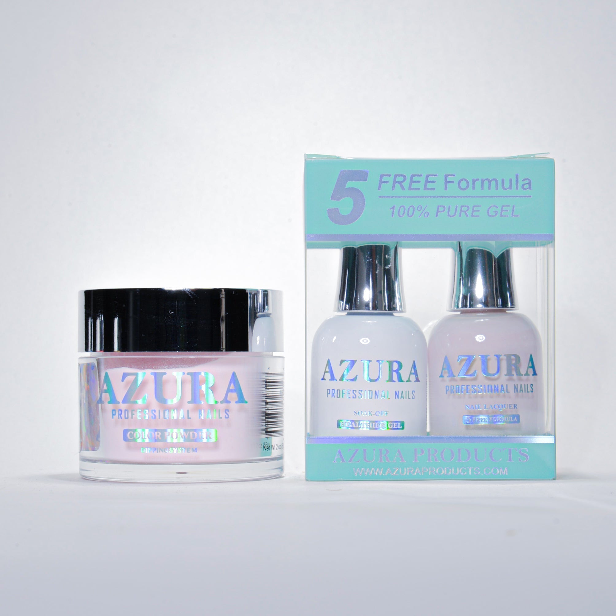 AZURA 3in1 - Gel Lacquer (0.5oz/15ml) & Dip Powder (2oz) - #046-simple-AZURA- Nail Supply American Gel Polish - Phuong Ni AZURA 3in1 - Gel Lacquer (0.5oz/15ml) & Dip Powder (2oz) - #046-simple-AZURA- Nail Supply American Gel Polish - Phuong Ni