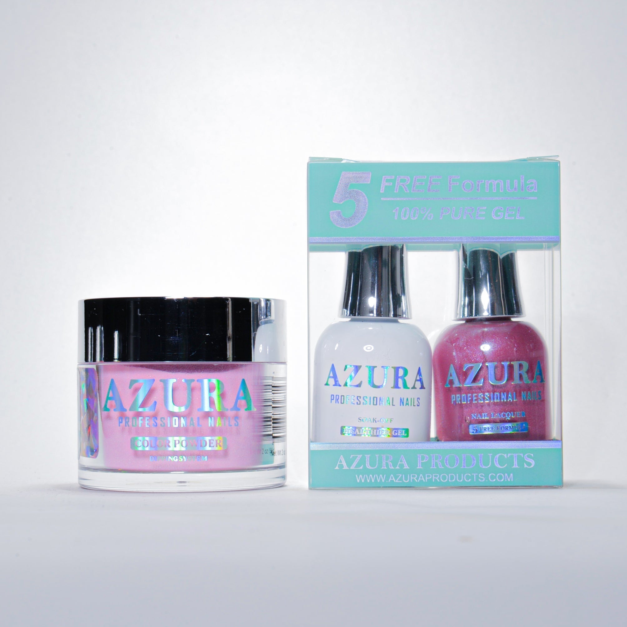 AZURA 3in1 - Gel Lacquer (0.5oz/15ml) & Dip Powder (2oz) - #092-simple-AZURA- Nail Supply American Gel Polish - Phuong Ni AZURA 3in1 - Gel Lacquer (0.5oz/15ml) & Dip Powder (2oz) - #092-simple-AZURA- Nail Supply American Gel Polish - Phuong Ni