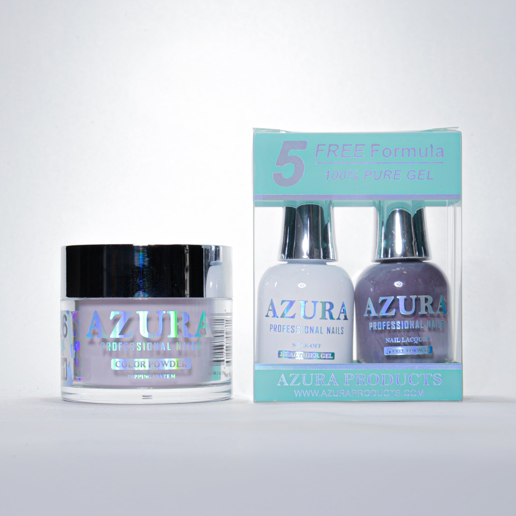 AZURA 3in1 - Gel Lacquer (0.5oz/15ml) & Dip Powder (2oz) - #126-simple-AZURA- Nail Supply American Gel Polish - Phuong Ni AZURA 3in1 - Gel Lacquer (0.5oz/15ml) & Dip Powder (2oz) - #126-simple-AZURA- Nail Supply American Gel Polish - Phuong Ni