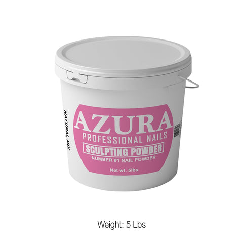 AZURA Sculpting Powder (5lbs) - (Natural Mix / Crystal Clear / Ombre White)-powder-Nails Deal & Beauty Supply-NATURAL MIX- Nail Supply American Gel Polish - Phuong Ni AZURA Sculpting Powder (5lbs) - (Natural Mix / Crystal Clear / Ombre White)-powder-Nails Deal & Beauty Supply-NATURAL MIX- Nail Supply American Gel Polish - Phuong Ni