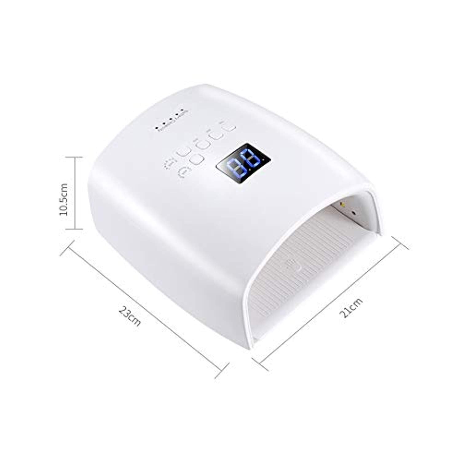 Cordless UV/LED Nail Lamp Rechargeable - 48W (White)-UV/LED LAMP-AZURA- Nail Supply American Gel Polish - Phuong Ni Cordless UV/LED Nail Lamp Rechargeable - 48W (White)-UV/LED LAMP-AZURA- Nail Supply American Gel Polish - Phuong Ni
