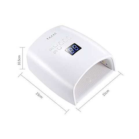 Cordless UV/LED Nail Lamp Rechargeable - 48W (White)-UV/LED LAMP-AZURA- Nail Supply American Gel Polish - Phuong Ni Cordless UV/LED Nail Lamp Rechargeable - 48W (White)-UV/LED LAMP-AZURA- Nail Supply American Gel Polish - Phuong Ni