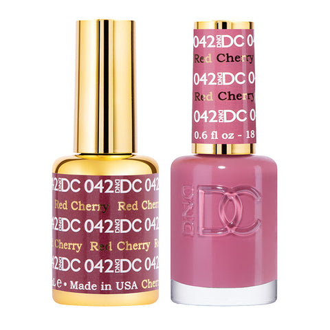 DC Gel Duo - Red Cherry - 042-DC- Nail Supply American Gel Polish - Phuong Ni DC Gel Duo - Red Cherry - 042-DC- Nail Supply American Gel Polish - Phuong Ni