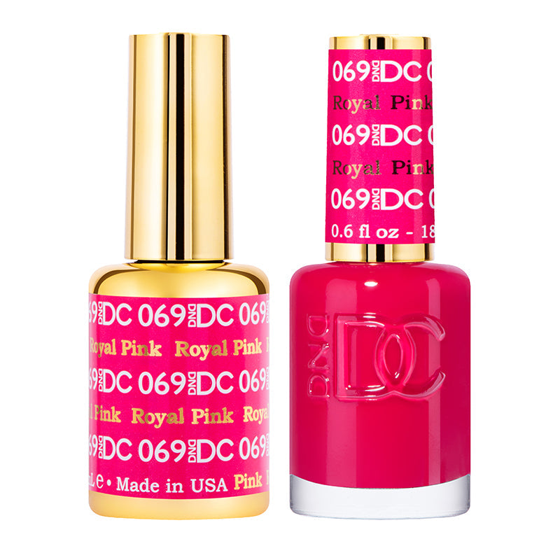 DC Gel Duo - Royal Pink - 069-DC- Nail Supply American Gel Polish - Phuong Ni DC Gel Duo - Royal Pink - 069-DC- Nail Supply American Gel Polish - Phuong Ni
