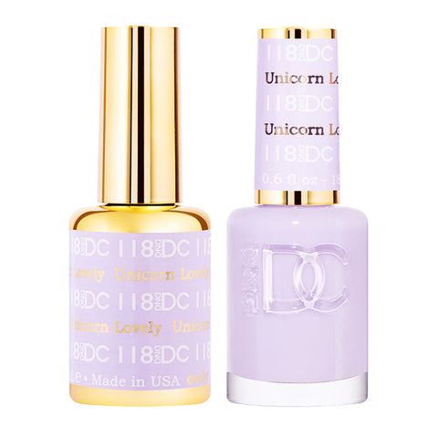 DC Gel Duo - Unicorn Lovely - 118-DC- Nail Supply American Gel Polish - Phuong Ni DC Gel Duo - Unicorn Lovely - 118-DC- Nail Supply American Gel Polish - Phuong Ni