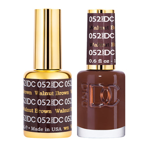 DC Gel Duo - Walnut Brown - 052-DC- Nail Supply American Gel Polish - Phuong Ni DC Gel Duo - Walnut Brown - 052-DC- Nail Supply American Gel Polish - Phuong Ni