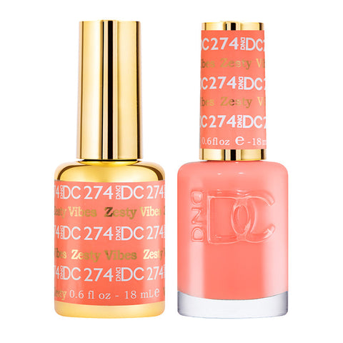 DC Gel Duo - Zesty Vibes - 274-DC- Nail Supply American Gel Polish - Phuong Ni DC Gel Duo - Zesty Vibes - 274-DC- Nail Supply American Gel Polish - Phuong Ni