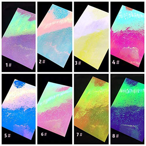Holographic Fire Flame Nail Art Decals 3D (16pcs)-nail art-JAYDEN- Nail Supply American Gel Polish - Phuong Ni Holographic Fire Flame Nail Art Decals 3D (16pcs)-nail art-JAYDEN- Nail Supply American Gel Polish - Phuong Ni