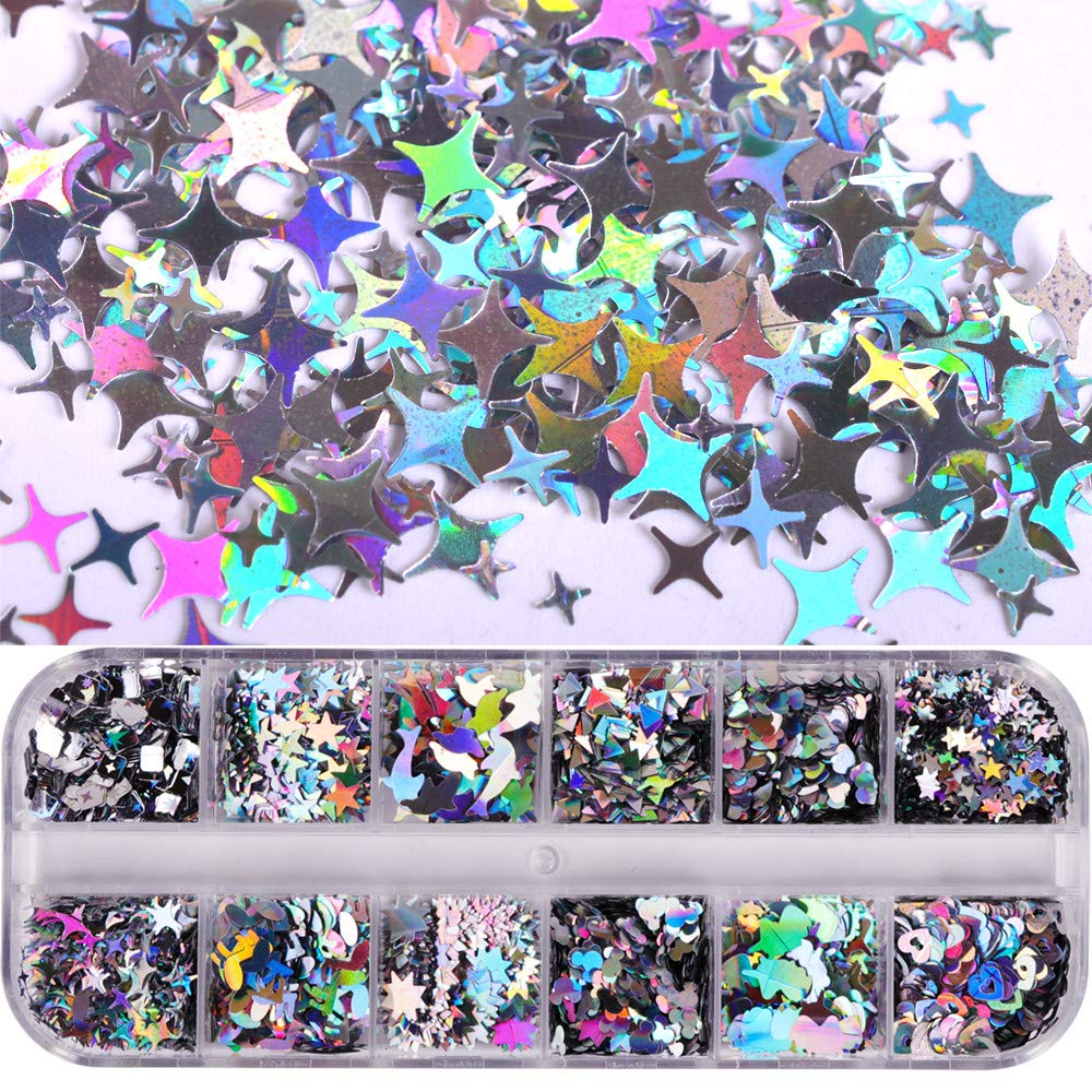Spin Art Holographic Glitter Nail Art Kit Ages: 6-9, 10+, Girls, – JK  Trading Company Inc.