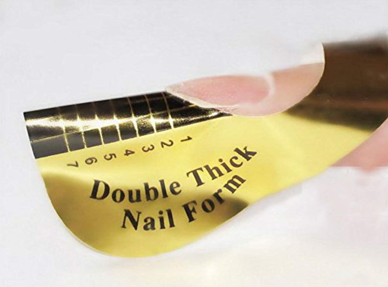 Horseshoe-shaped Nail Extention Tips Form (100pcs)-JAYDEN- Nail Supply American Gel Polish - Phuong Ni