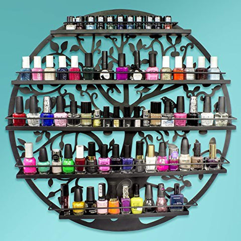 Metal Nail Polish Rack Holder (Black)-Polish Rack-Sorbus- Nail Supply American Gel Polish - Phuong Ni Metal Nail Polish Rack Holder (Black)-Polish Rack-Sorbus- Nail Supply American Gel Polish - Phuong Ni