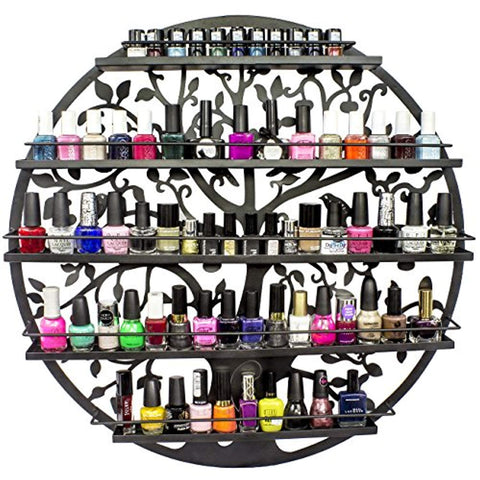 Metal Nail Polish Rack Holder (Black)-Polish Rack-Sorbus- Nail Supply American Gel Polish - Phuong Ni Metal Nail Polish Rack Holder (Black)-Polish Rack-Sorbus- Nail Supply American Gel Polish - Phuong Ni