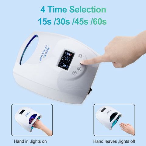 XO PRO Cure LED Nail Lamp (White)-UV/LED LAMP-XO- Nail Supply American Gel Polish - Phuong Ni XO PRO Cure LED Nail Lamp (White)-UV/LED LAMP-XO- Nail Supply American Gel Polish - Phuong Ni