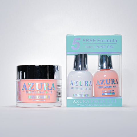 AZURA 3in1 - Gel Lacquer (0.5oz/15ml) & Dip Powder (2oz) - #012-simple-AZURA- Nail Supply American Gel Polish - Phuong Ni