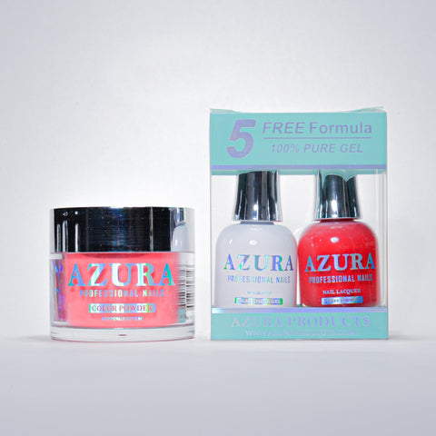 AZURA 3in1 - Gel Lacquer (0.5oz/15ml) & Dip Powder (2oz) - #014-simple-AZURA- Nail Supply American Gel Polish - Phuong Ni