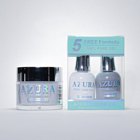 AZURA 3in1 - Gel Lacquer (0.5oz/15ml) & Dip Powder (2oz) - #025-simple-AZURA- Nail Supply American Gel Polish - Phuong Ni