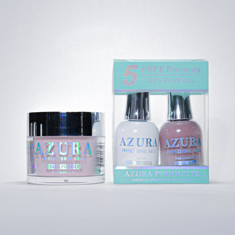 AZURA 3in1 - Gel Lacquer (0.5oz/15ml) & Dip Powder (2oz) - #031-simple-AZURA- Nail Supply American Gel Polish - Phuong Ni