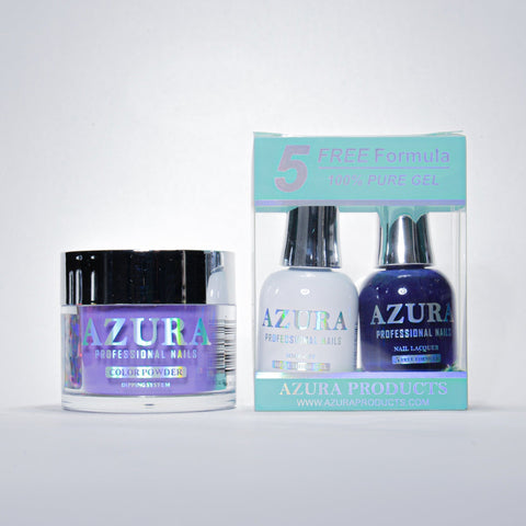 AZURA 3in1 - Gel Lacquer (0.5oz/15ml) & Dip Powder (2oz) - #032-simple-AZURA- Nail Supply American Gel Polish - Phuong Ni