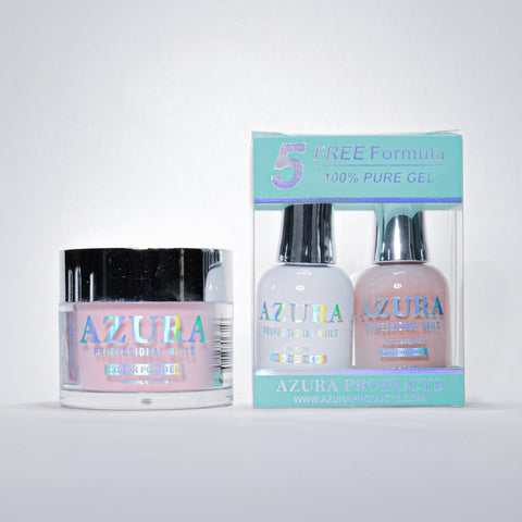 AZURA 3in1 - Gel Lacquer (0.5oz/15ml) & Dip Powder (2oz) - #036-simple-AZURA- Nail Supply American Gel Polish - Phuong Ni