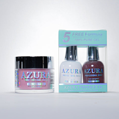 AZURA 3in1 - Gel Lacquer (0.5oz/15ml) & Dip Powder (2oz) - #065-simple-AZURA- Nail Supply American Gel Polish - Phuong Ni
