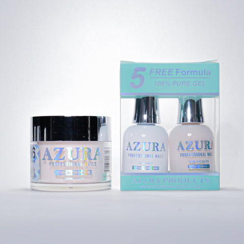 AZURA 3in1 - Gel Lacquer (0.5oz/15ml) & Dip Powder (2oz) - #086-simple-AZURA- Nail Supply American Gel Polish - Phuong Ni