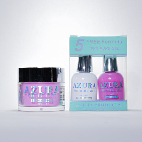 AZURA 3in1 - Gel Lacquer (0.5oz/15ml) & Dip Powder (2oz) - #097-simple-AZURA- Nail Supply American Gel Polish - Phuong Ni