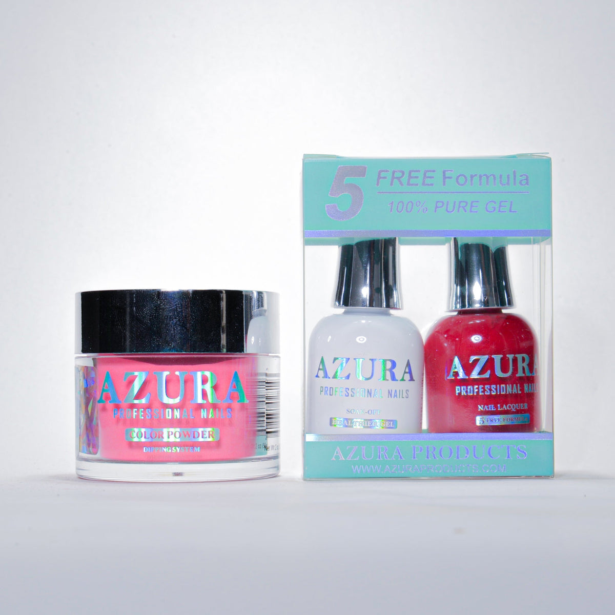 AZURA 3in1 - Gel Lacquer (0.5oz/15ml) & Dip Powder (2oz) - #098-simple-AZURA- Nail Supply American Gel Polish - Phuong Ni