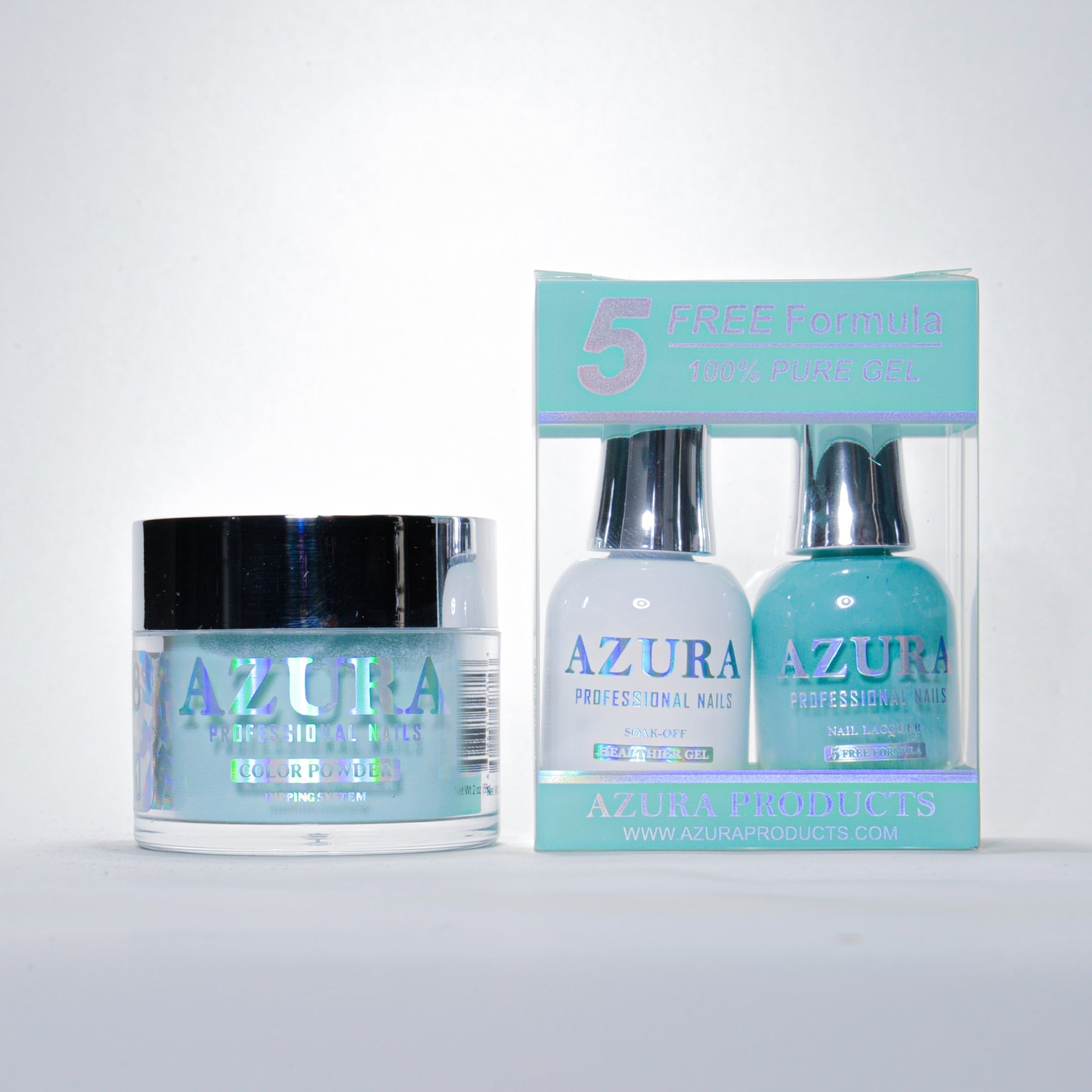 AZURA 3in1 - Gel Lacquer (0.5oz/15ml) & Dip Powder (2oz) - #118-simple-AZURA- Nail Supply American Gel Polish - Phuong Ni