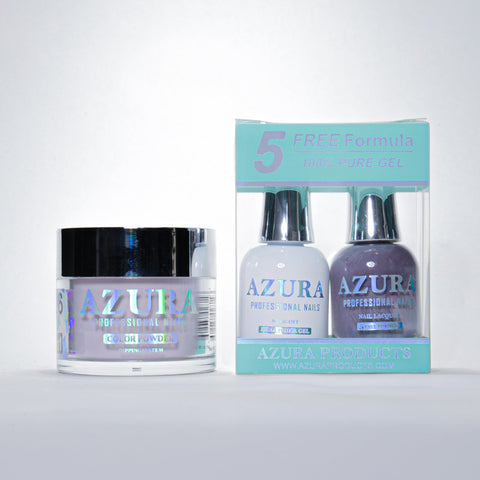AZURA 3in1 - Gel Lacquer (0.5oz/15ml) & Dip Powder (2oz) - #126-simple-AZURA- Nail Supply American Gel Polish - Phuong Ni
