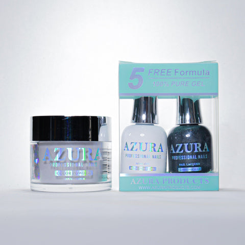 AZURA 3in1 - Gel Lacquer (0.5oz/15ml) & Dip Powder (2oz) - #129-simple-AZURA- Nail Supply American Gel Polish - Phuong Ni