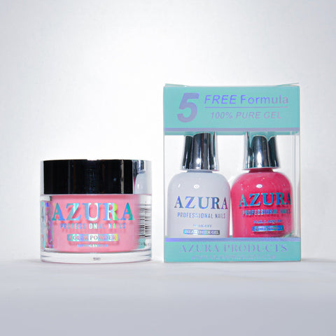 AZURA 3in1 - Gel Lacquer (0.5oz/15ml) & Dip Powder (2oz) - #134-simple-AZURA- Nail Supply American Gel Polish - Phuong Ni