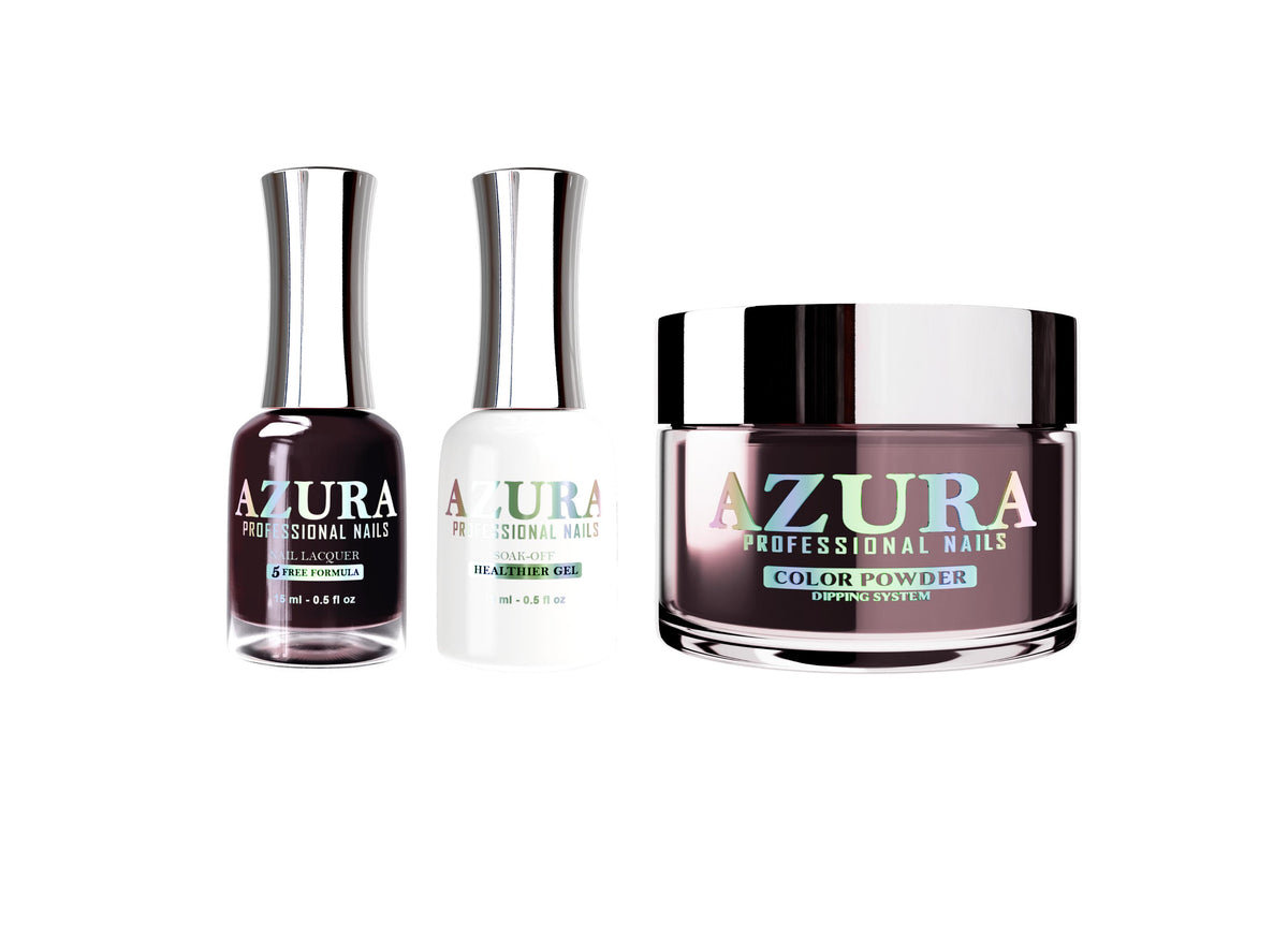 AZURA 4in1 - Gel Lacquer Dip Dap Powder - #020-simple-AZURA- Nail Supply American Gel Polish - Phuong Ni