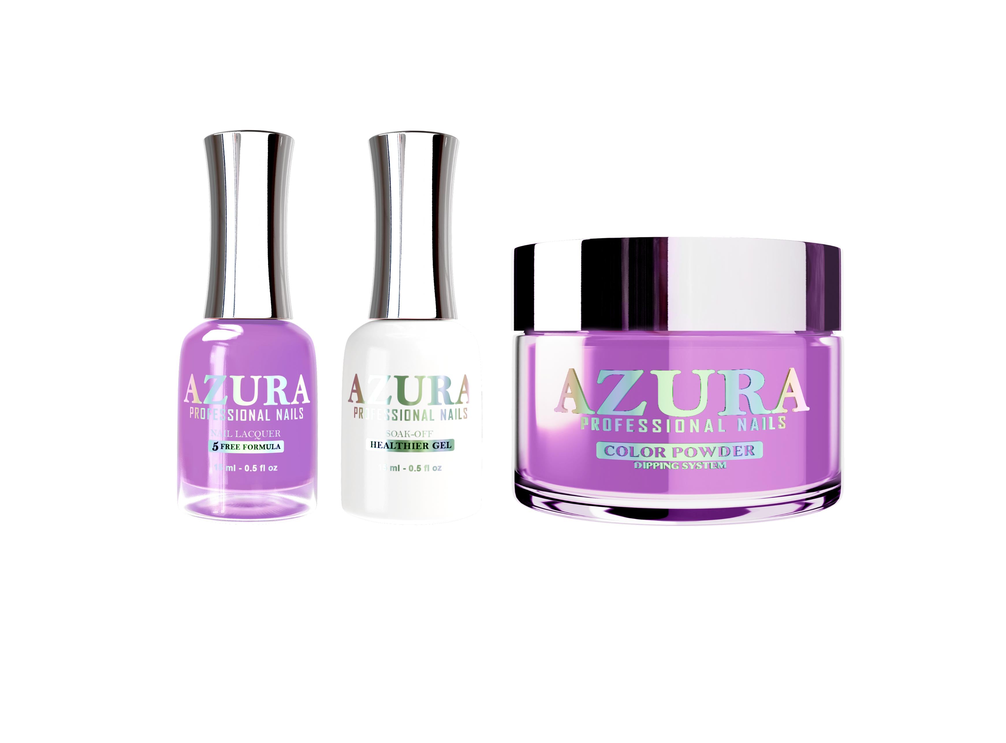 AZURA 4in1 - Gel Lacquer Dip Dap Powder - #038-simple-AZURA- Nail Supply American Gel Polish - Phuong Ni