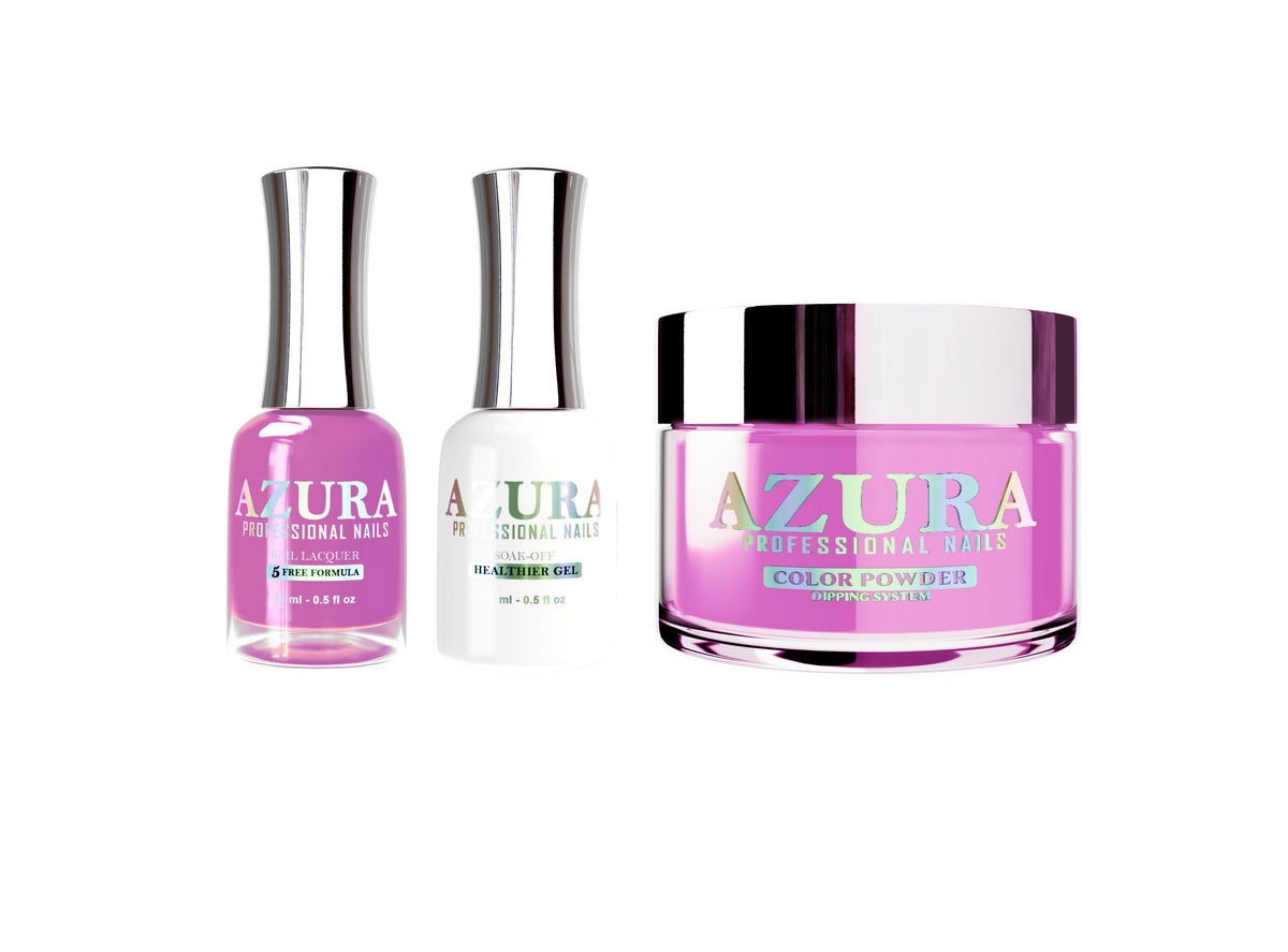 AZURA 4in1 - Gel Lacquer Dip Dap Powder - #047-simple-AZURA- Nail Supply American Gel Polish - Phuong Ni