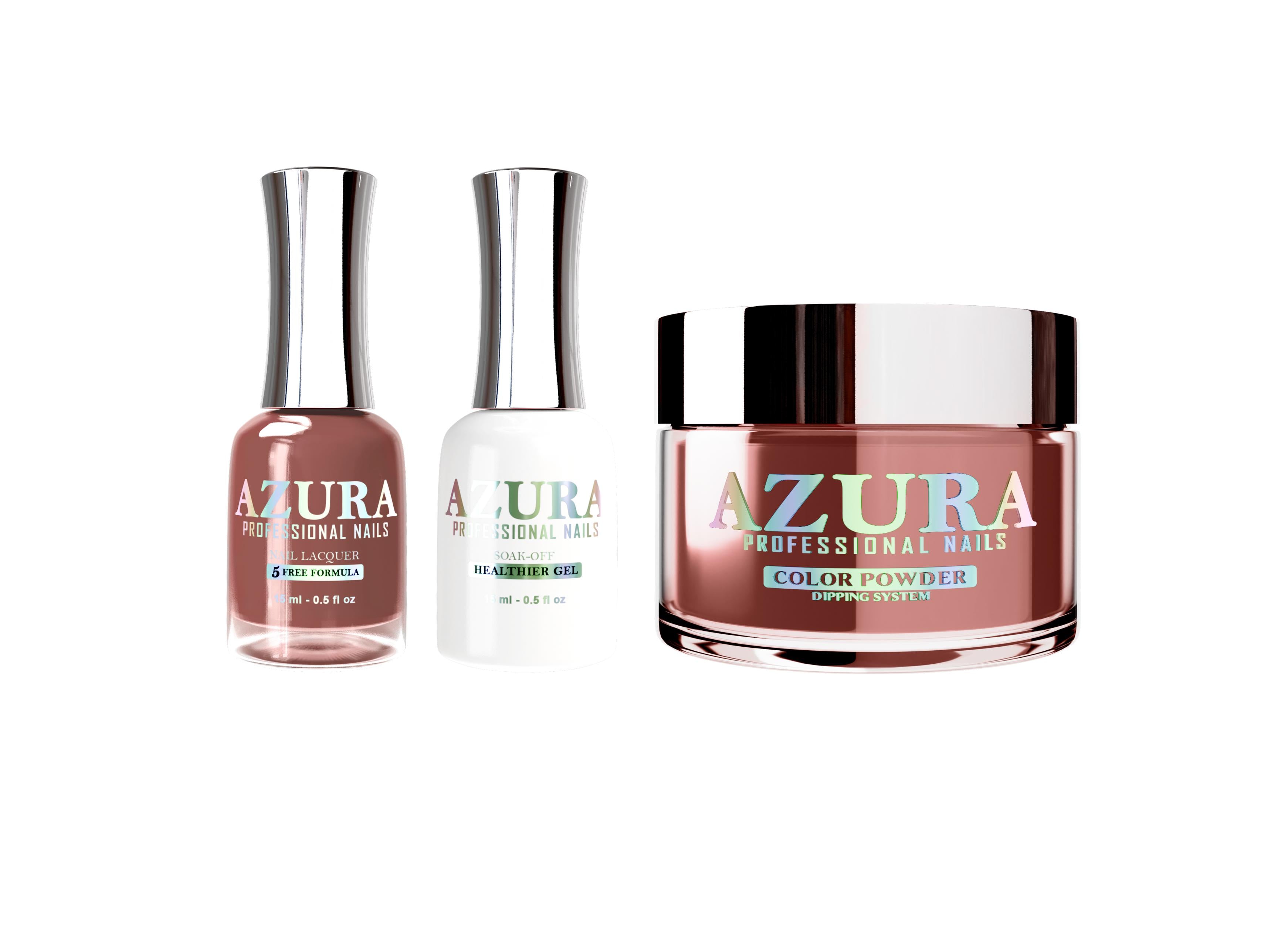 AZURA 4in1 - Gel Lacquer Dip Dap Powder - #076-simple-AZURA- Nail Supply American Gel Polish - Phuong Ni