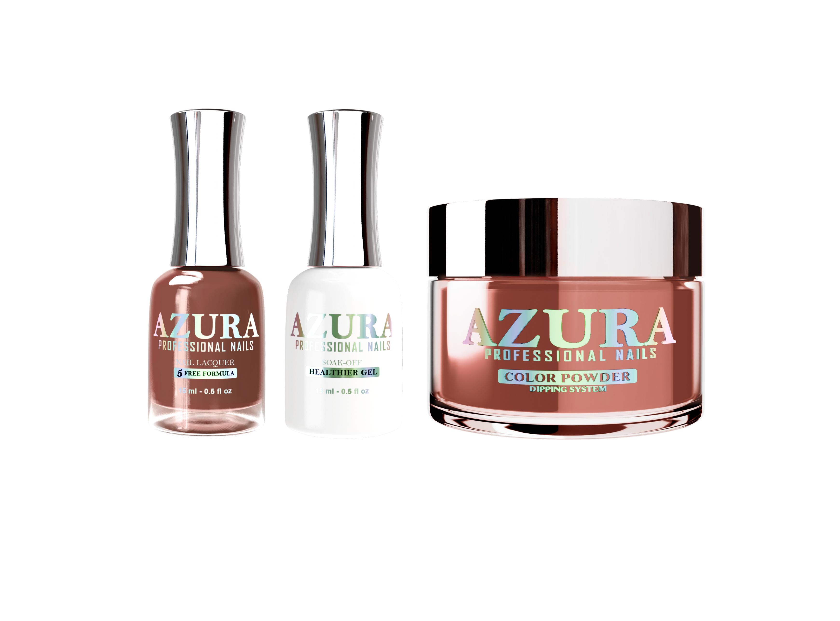 AZURA 4in1 - Gel Lacquer Dip Dap Powder - #115-simple-AZURA- Nail Supply American Gel Polish - Phuong Ni