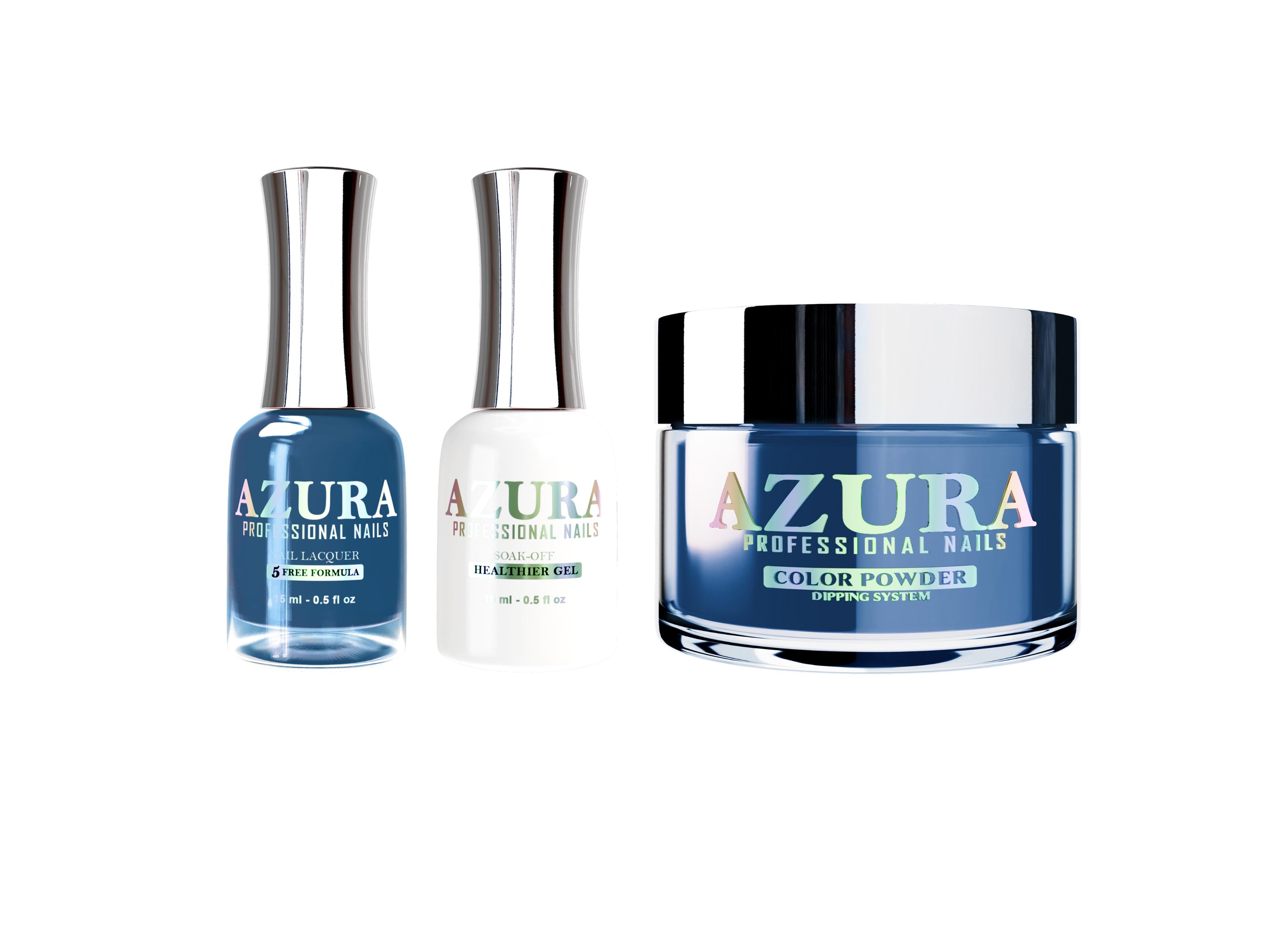 AZURA 4in1 - Gel Lacquer Dip Dap Powder - #132-simple-AZURA- Nail Supply American Gel Polish - Phuong Ni