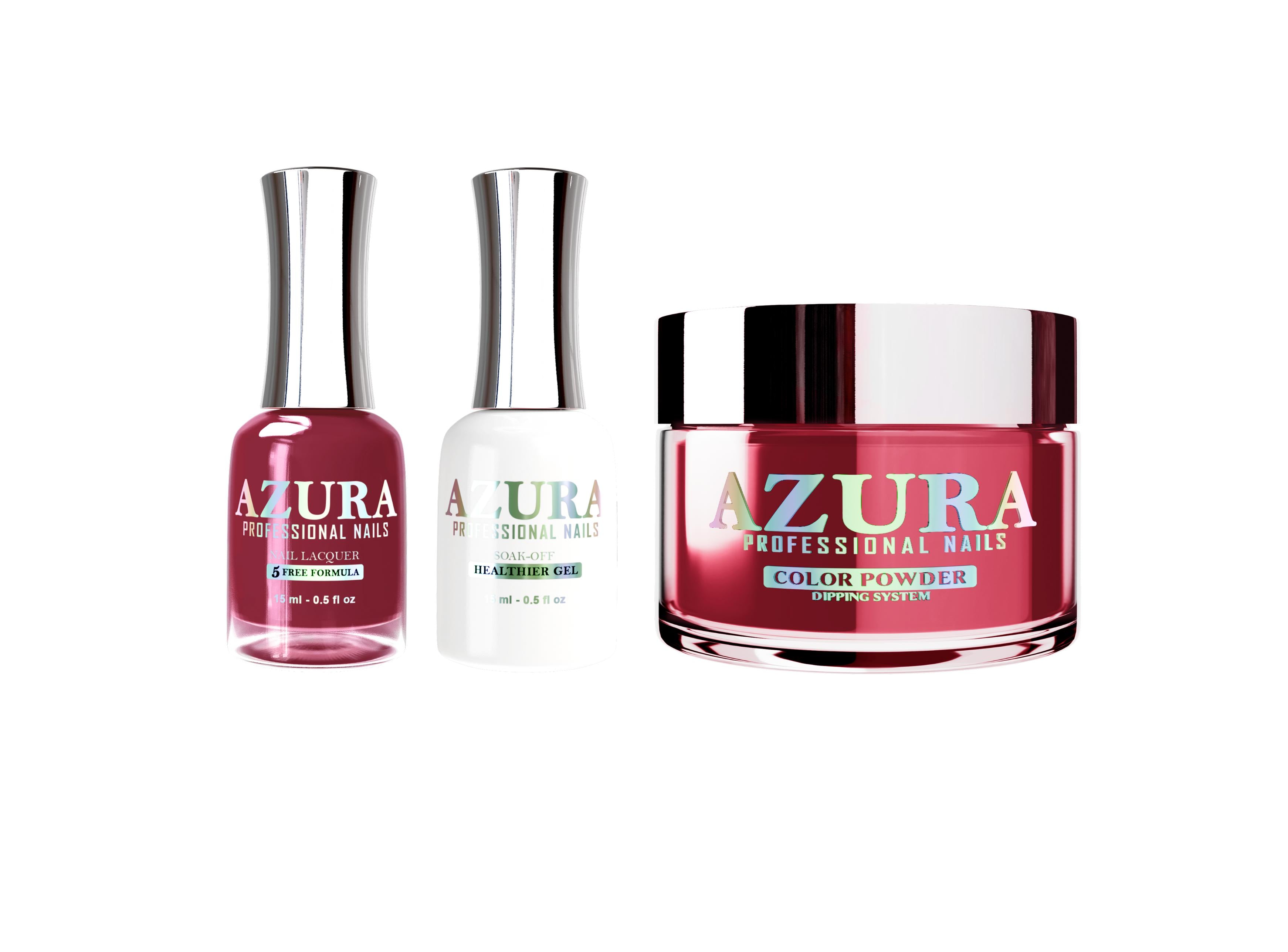 AZURA 4in1 - Gel Lacquer Dip Dap Powder - #134-simple-AZURA- Nail Supply American Gel Polish - Phuong Ni