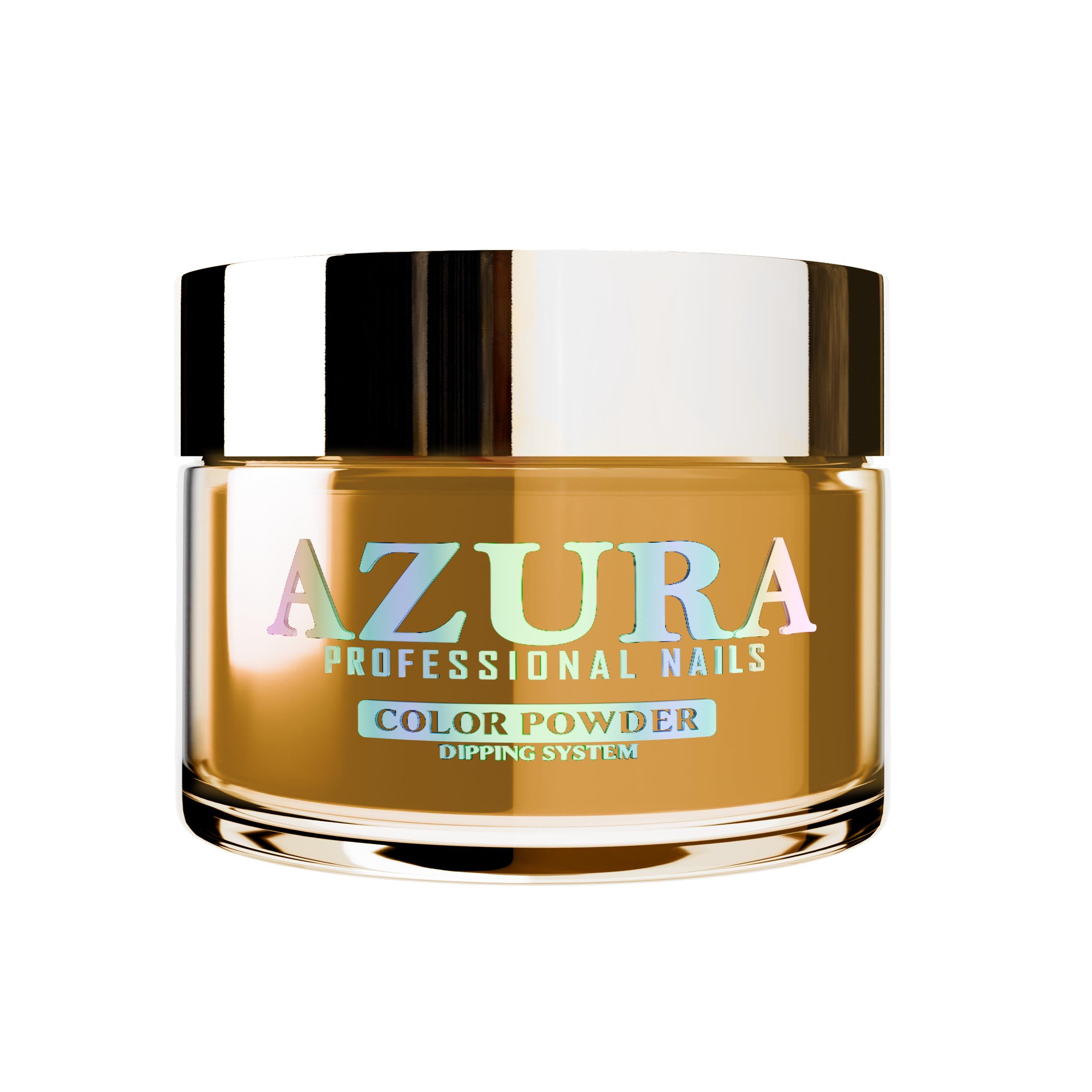 AZURA Acrylic & Dip Powder (Nail Powder 2in1) - Glitter Real Gold - 049-AZURA- Nail Supply American Gel Polish - Phuong Ni