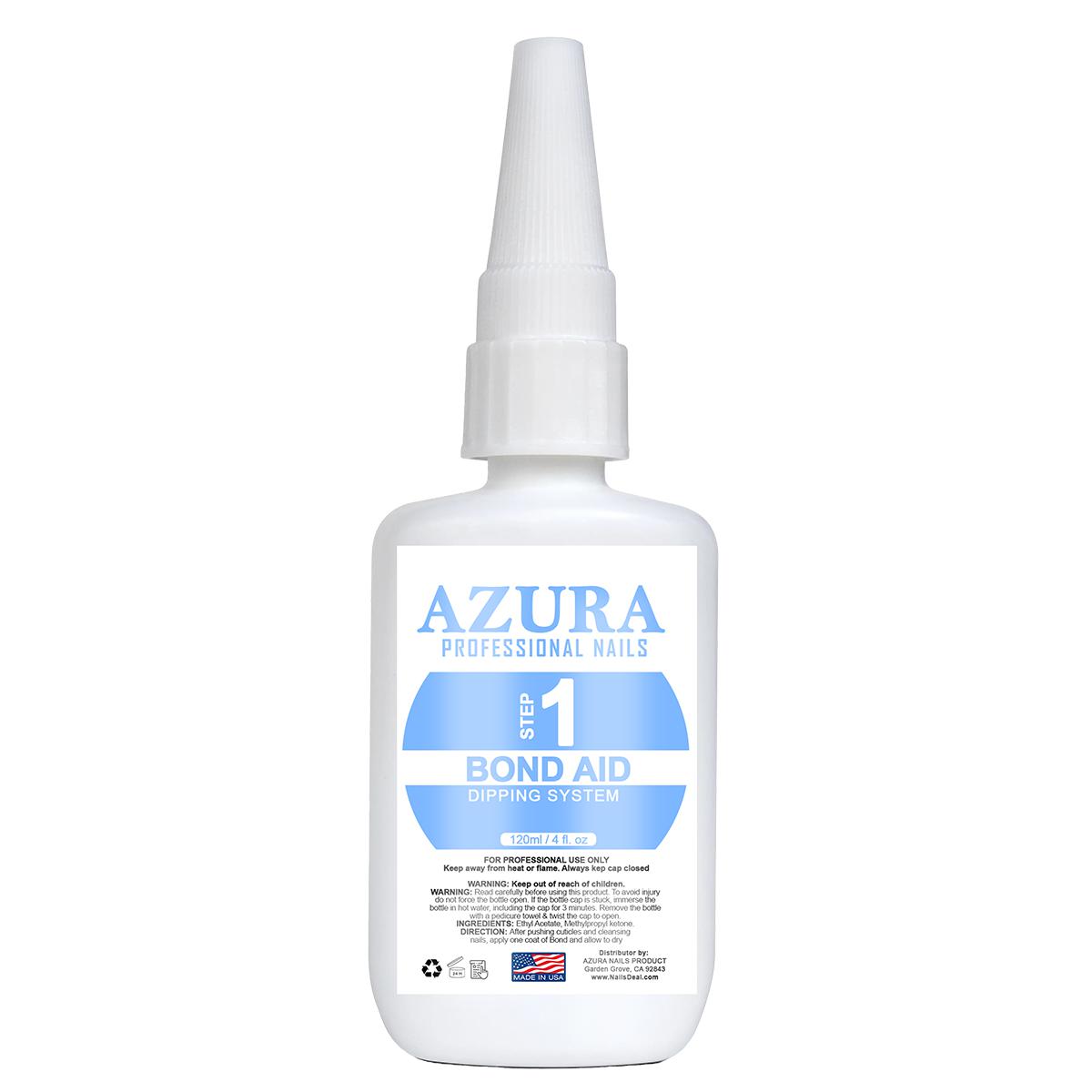 AZURA Dipping Essential - Bond Dip - Refill (4oz/120ml) for Dipping Manicures-AZURA- Nail Supply American Gel Polish - Phuong Ni