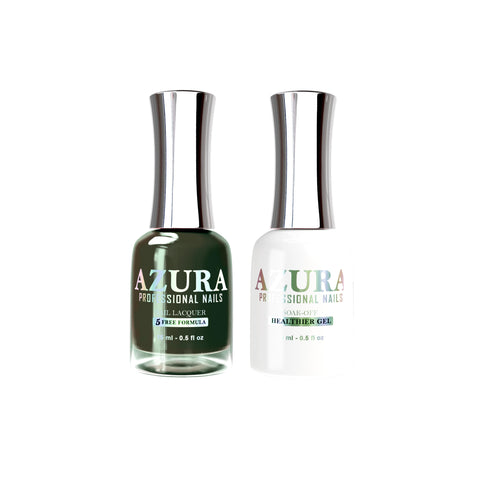 AZURA Gel Duo (Gel & Lacquer) - I'm So Green - 051-AZURA- Nail Supply American Gel Polish - Phuong Ni