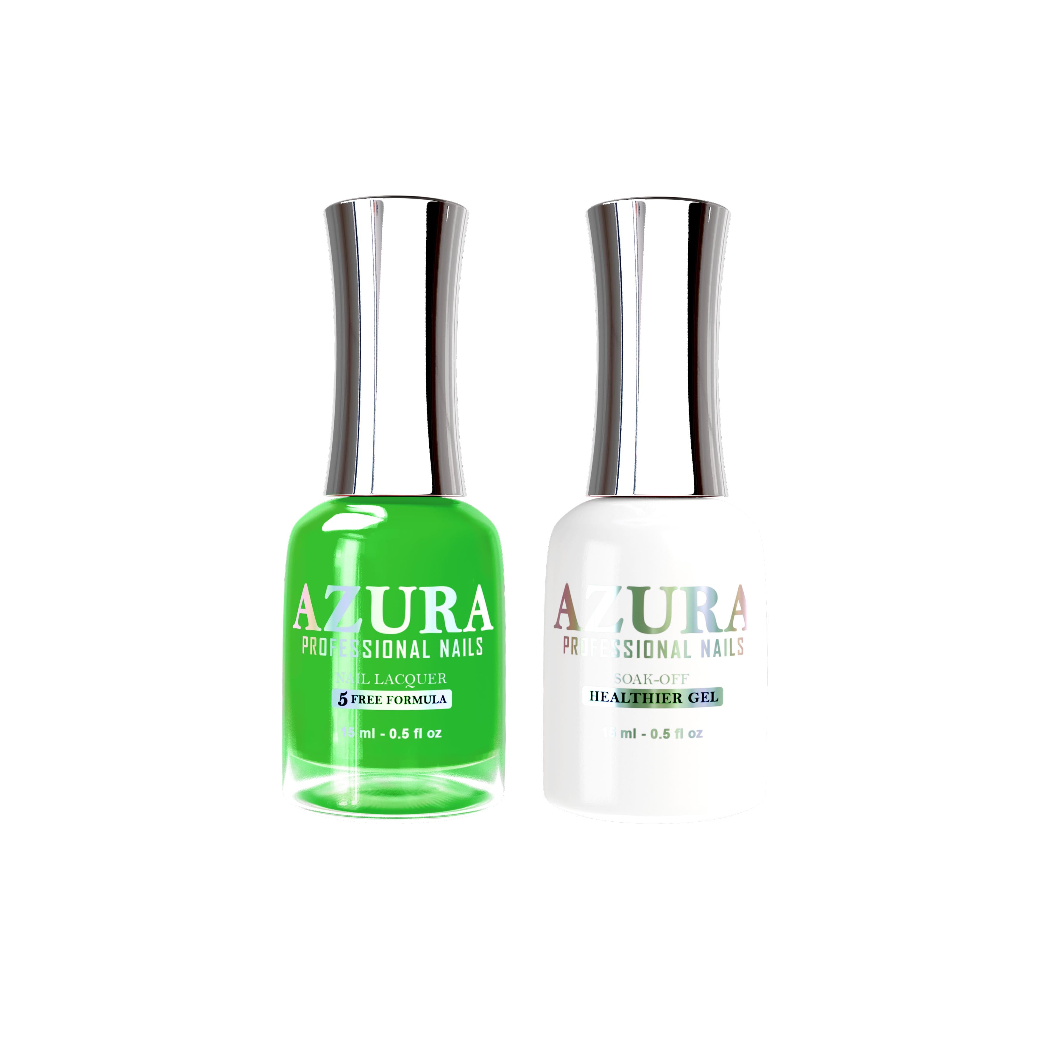 AZURA Gel Duo (Gel & Lacquer) - NEON Green - 166-AZURA- Nail Supply American Gel Polish - Phuong Ni