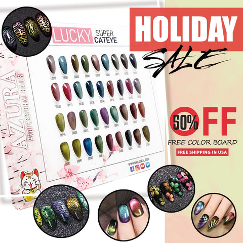 AZURA - Lucky Gel (36 Colors) - (0.5oz/15ml)-gel-AZURA- Nail Supply American Gel Polish - Phuong Ni