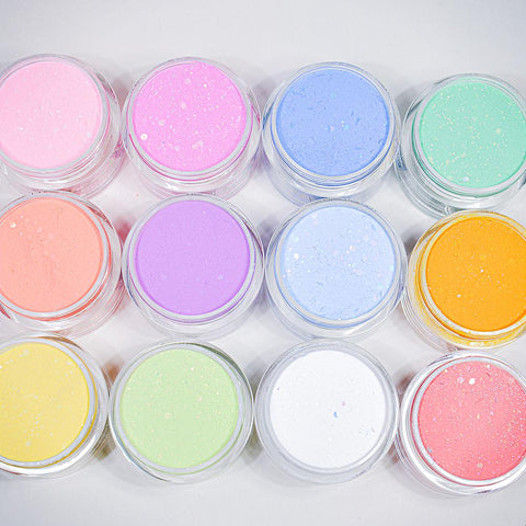 AZURA Sugar Baby - 1 - Dip & Dap Neon Glitter Holographic Powder (2oz)-powder-Nails Deal & Beauty Supply- Nail Supply American Gel Polish - Phuong Ni