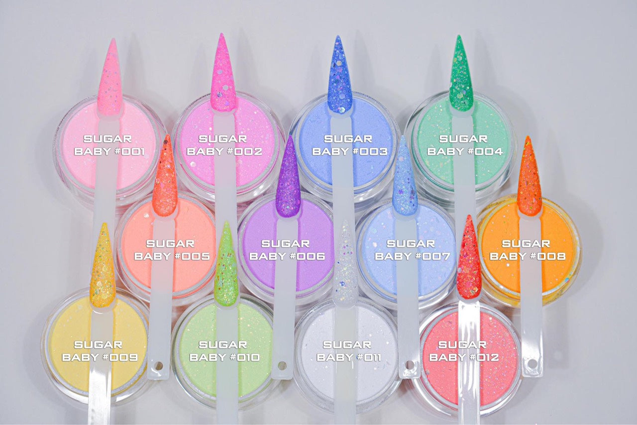 AZURA Sugar Baby (12 colors) - 2oz-powder-AZURA- Nail Supply American Gel Polish - Phuong Ni