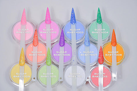 AZURA Sugar Baby (12 colors) - 2oz-powder-AZURA- Nail Supply American Gel Polish - Phuong Ni