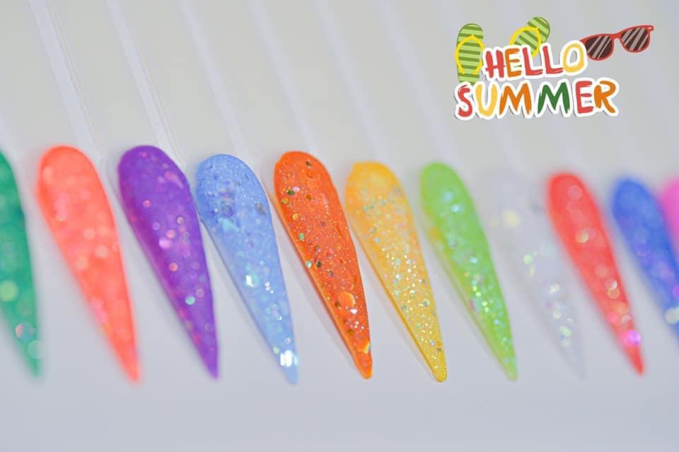 AZURA Sugar Baby (12 colors) - 2oz-powder-AZURA- Nail Supply American Gel Polish - Phuong Ni