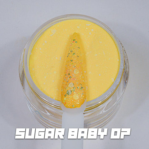 AZURA Sugar Baby - 7 - Dip & Dap Neon Glitter Holographic Powder (2oz)-powder-Nails Deal & Beauty Supply- Nail Supply American Gel Polish - Phuong Ni