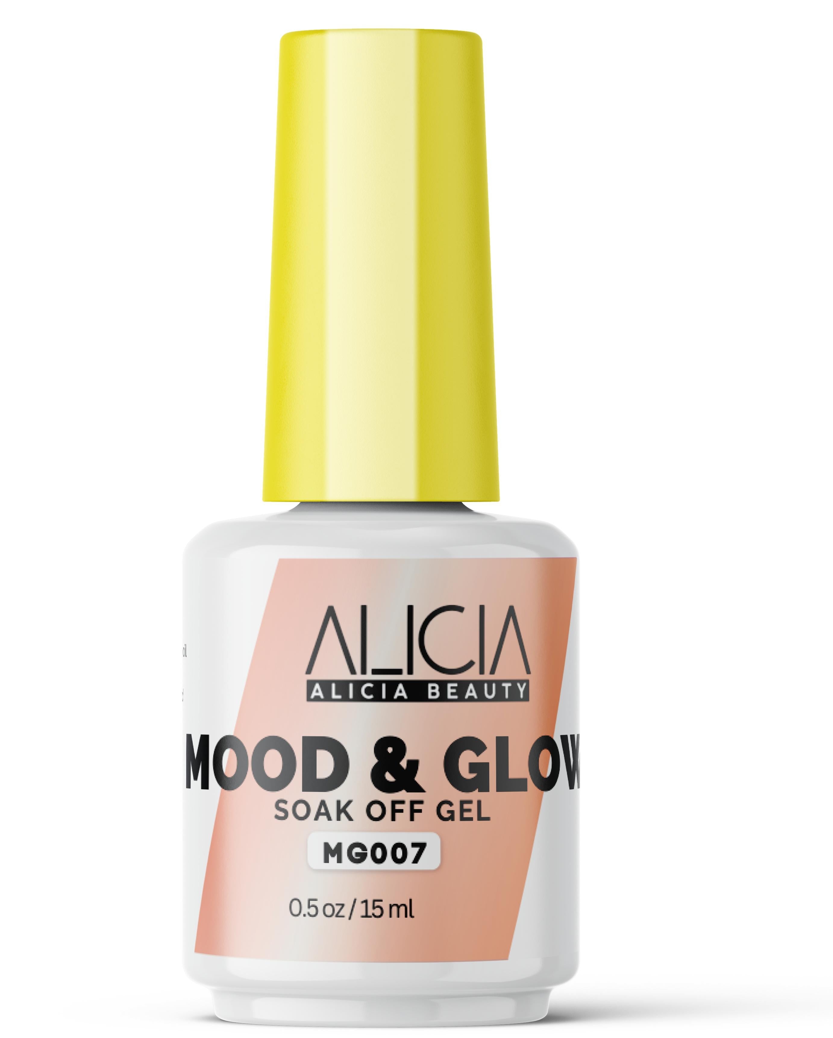 Alicia Beauty - Glow & Mood Soak Off Gel - Full Set 12 colors (0.5oz/15ml)-GEL POLISH SOAK-OFF-ALICIA BEAUTY- Nail Supply American Gel Polish - Phuong Ni